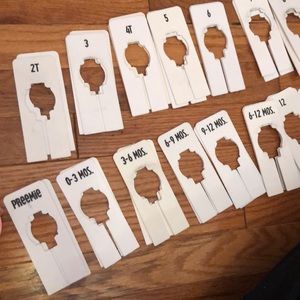 Misc. Lot of Clothing dividers